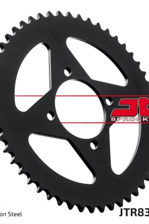 Bestseller JT SPROCKETS - REAR STEEL 52T, 420 - Sprockets - Compatibiliteit met Yamaha